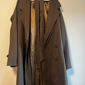 Classic Brown Trench Coat